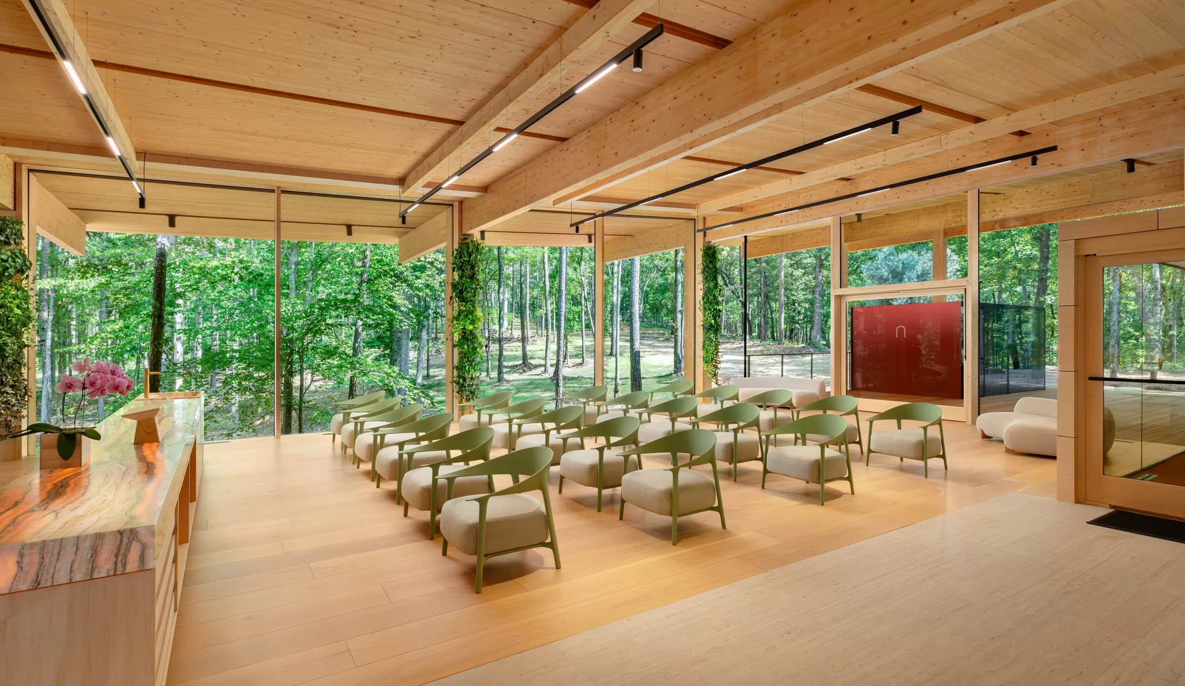 The Aviary hall