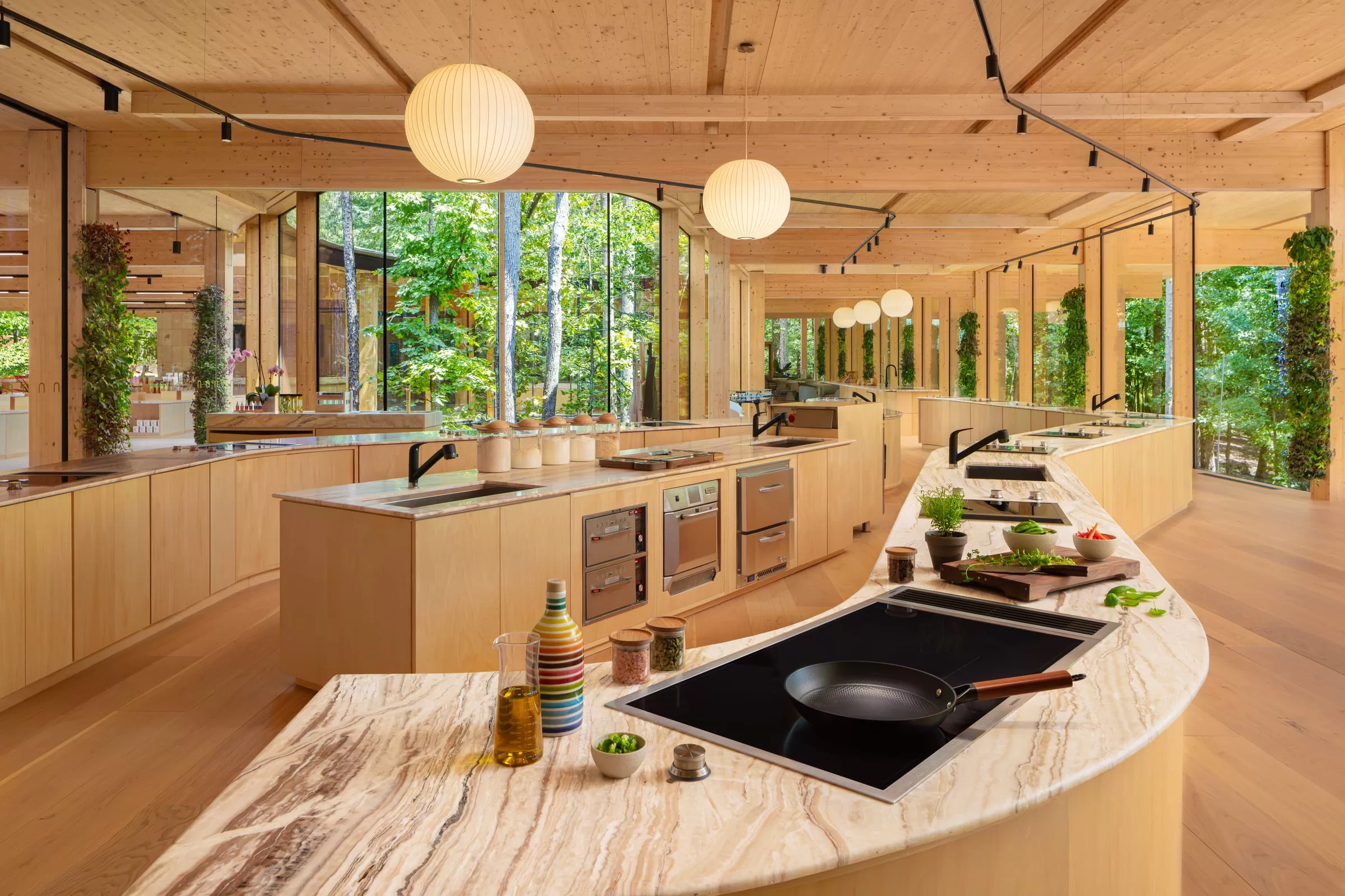 The Biome kitchen island
